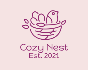 Nesting - Bird Nest Daycare logo design