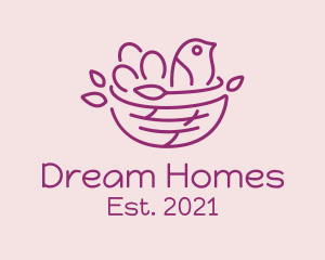 Baby Store - Bird Nest Daycare logo design