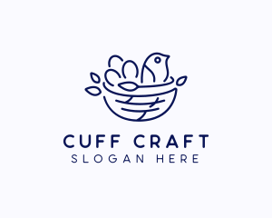 Bird Nest Daycare  logo design