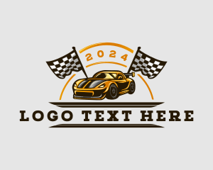 Car - Race Car Automotive logo design