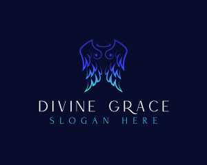 Holy Angel Wings logo design