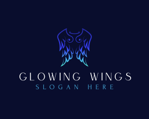 Holy Angel Wings logo design