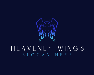 Holy Angel Wings logo design