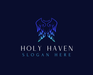 Holy Angel Wings logo design