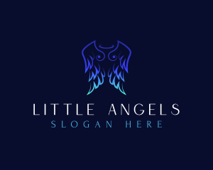 Holy Angel Wings logo design