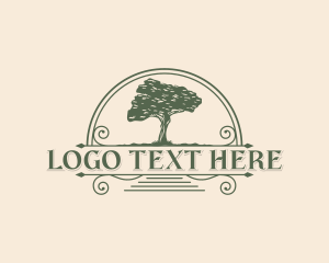 Gardening - Tree Garden Park logo design