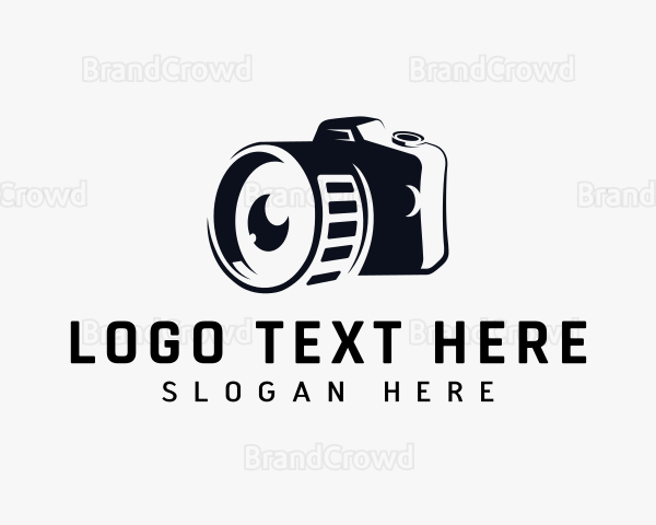 Camera Lens Blogging Logo