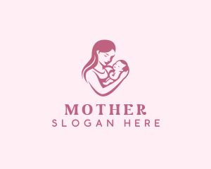 Mother Infant Pediatric logo design