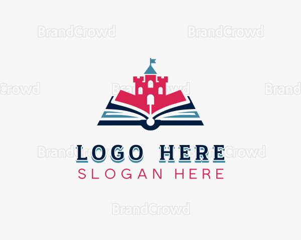Kindergarten Castle Book Logo