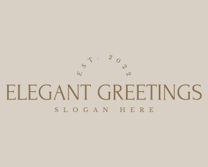 Elegant Aesthetic Business logo design