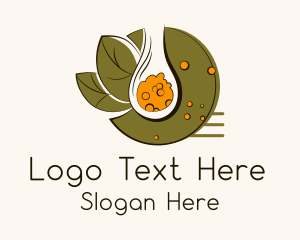 Spice Powder Spoon Logo