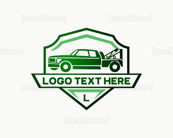 Tow Truck Vehicle Logo