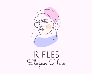 Fashion Woman Sunglasses  Logo