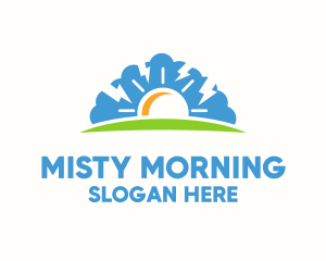 Morning Weather Forecast logo design