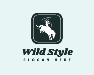 Cowboy Rodeo Barn logo design