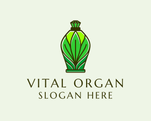 Organic Fragrance Perfume  logo design