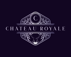 Floral Royal Ornament logo design