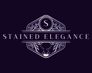 Floral Royal Ornament logo design