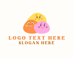 Nursery Cartoon Shapes Logo