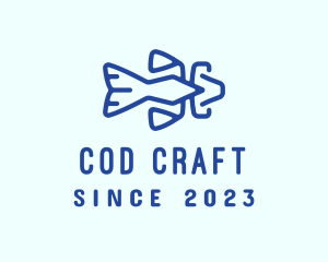 Cod - Aquatic Pet Catfish logo design