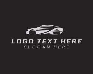 Detailing - Fast Racing Car logo design