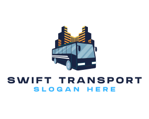 Logistic - Logistic Bus Transport logo design