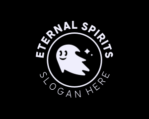 Spooky Ghost Spirit logo design