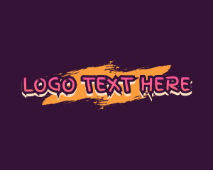 Artist - Urban Skater Wordmark logo design