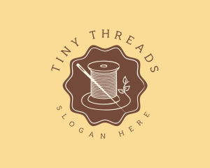 Tailor Needle Thread logo design