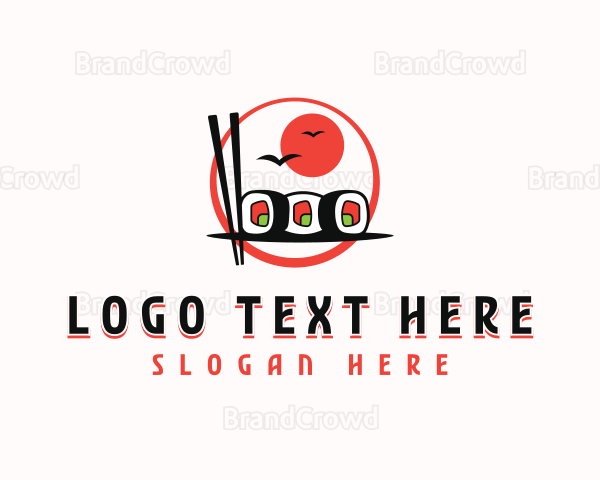 Gourmet Sushi Dining Logo