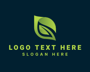 Plant - Eye Leaf Botanical logo design