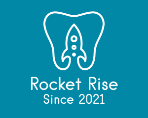 Rocket Dentist Clinic  logo design