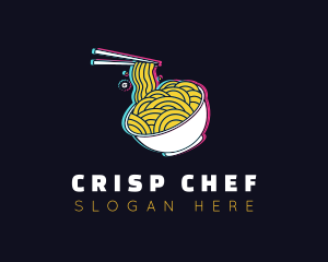 Ramen Noodle Restaurant logo design