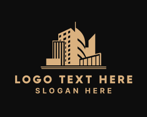 Skyline - Urban Cityscape Property logo design