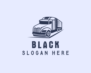 Forwarding - Cargo Logistic Truck logo design