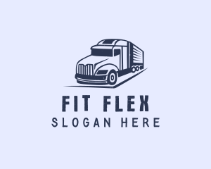 Freight - Cargo Logistic Truck logo design