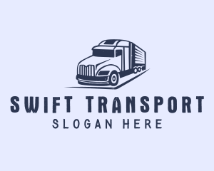 Cargo Logistic Truck logo design