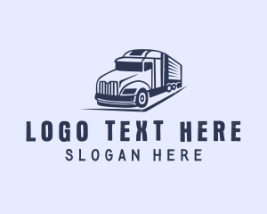 Cargo Logistic Truck Logo