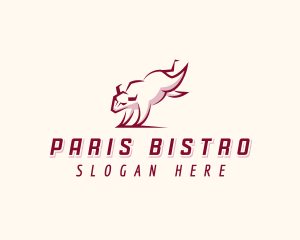 Bull Animal Farm logo design