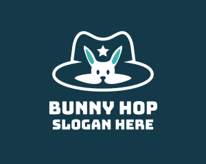 Magic Bunny Hat logo design