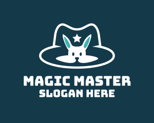 Trick - Magic Bunny Hat logo design