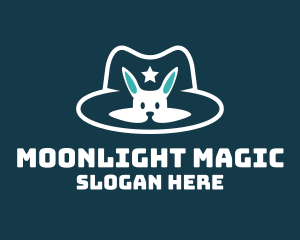 Magic Bunny Hat logo design