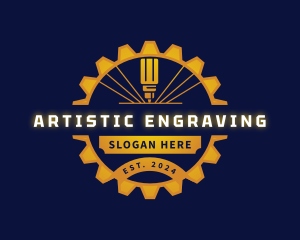 Laser Engraving Machine logo design