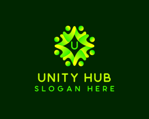 Human Community Group logo design