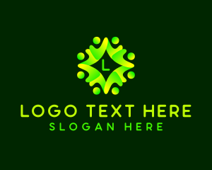 Crowd Sourcing - Human Community Group logo design