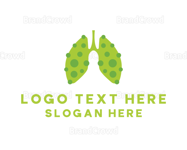 Sick Lung Virus Logo