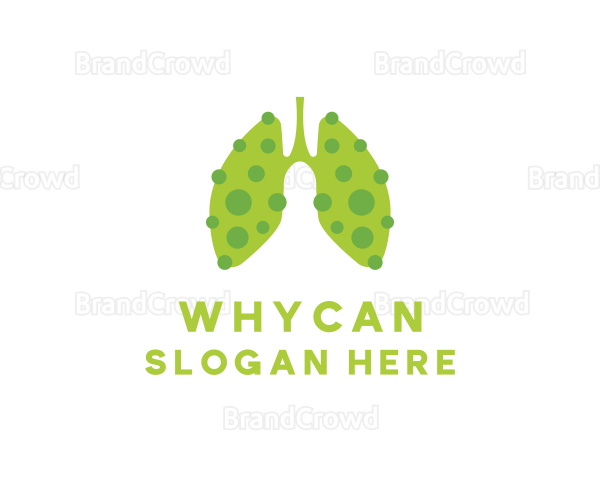 Sick Lung Virus Logo
