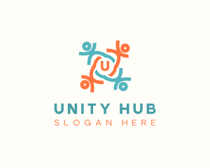 Community People Organization logo design