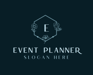 Planner - Hexagon Flower Beauty Spa logo design