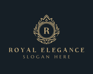 Deluxe Royalty Shield logo design